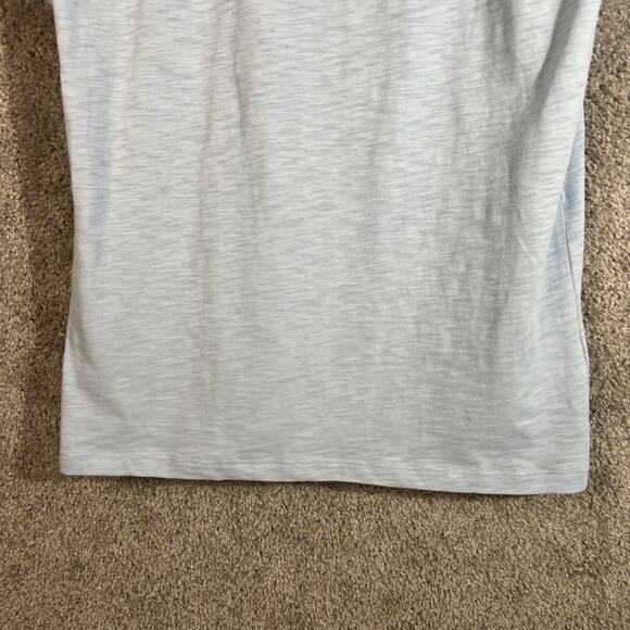 J. Crew Girfriend Tee T-Shirt Womens Medium Blue Short Sleeve Scoop Neck Cotton - Picture 3 of 11